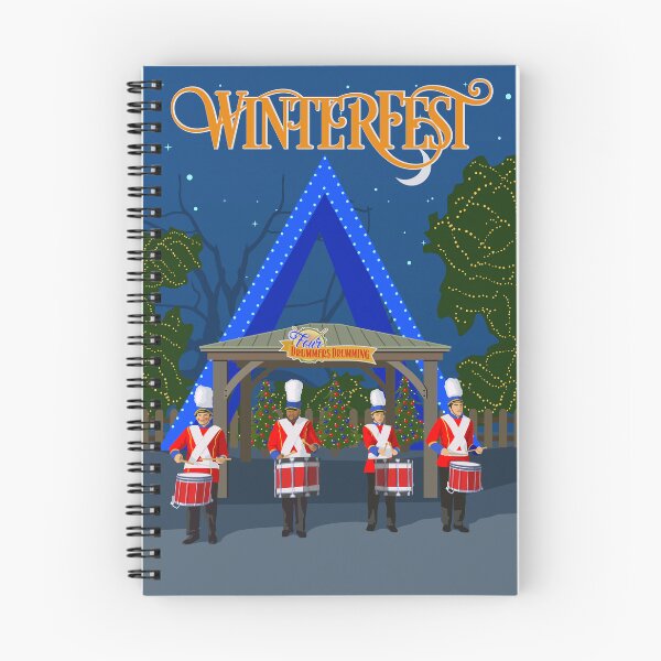 Item preview, WinterFest Four Drummers Drumming designed and sold by KD Fanatics.