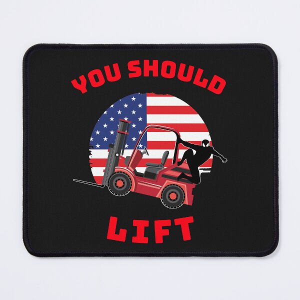 Item preview, Forklift Ninja, You Should Lift RR designed and sold by TeamsterLife.