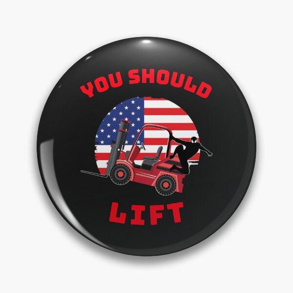 Item preview, Forklift Ninja, You Should Lift RR designed and sold by TeamsterLife.