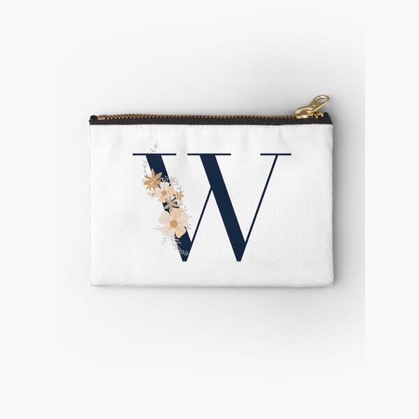 Item preview, Letter W monogram dark blue designed and sold by Bon-mots-jkd.
