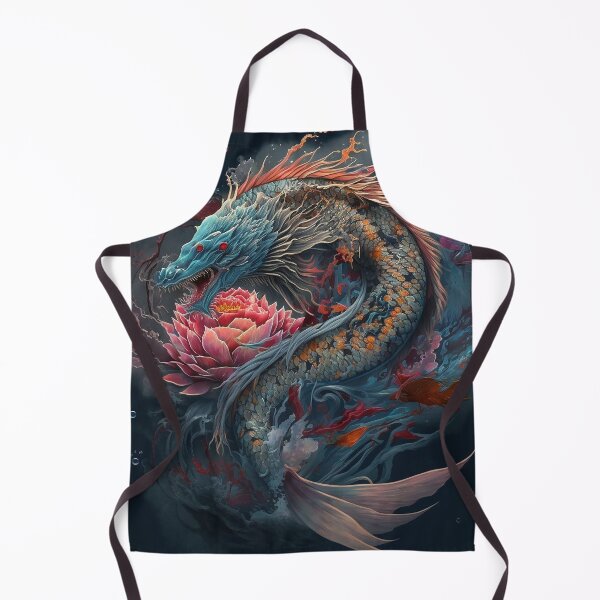 Item preview, Blue Dragon Koi Fish designed and sold by GummywormDesign.