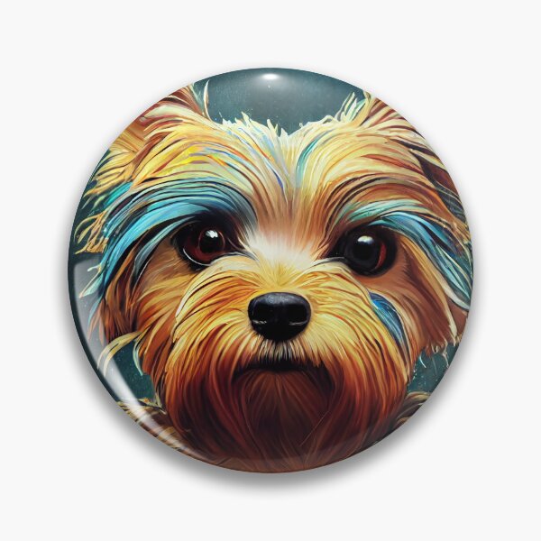 Item preview, Astronaut Yorkie Puppy Nr. 3 designed and sold by thesupremewiz.