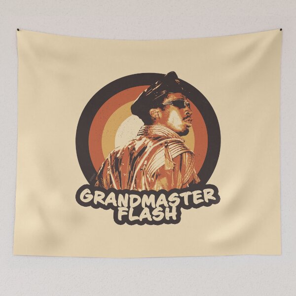Item preview, Grandmaster Flash 80s Old School Hip Hop designed and sold by eyepoo.