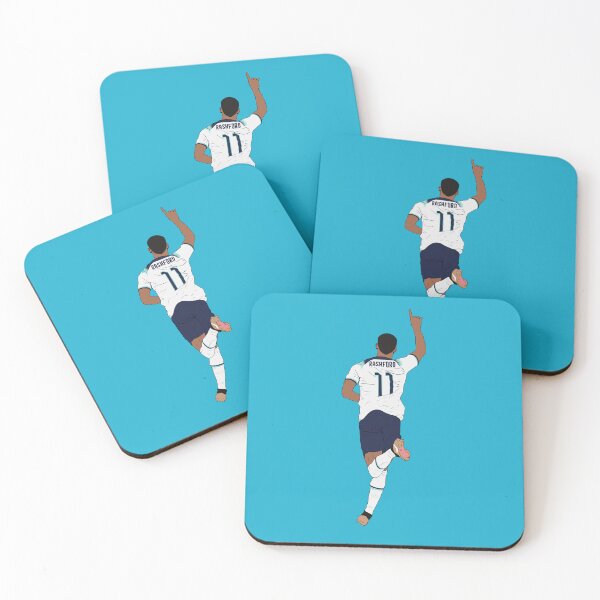 Item preview, Marcus Rashford 11 Inglaterra 2022 Copa Mundial Celebración de gol Minimalista designed and sold by Hevding.