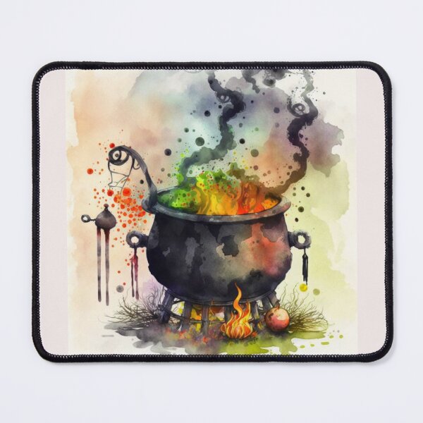 Item preview, Watercolor cauldron  designed and sold by BexStix.