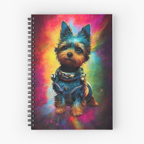 Item preview, Astronaut Yorkie Puppy Nr. 3 designed and sold by thesupremewiz.