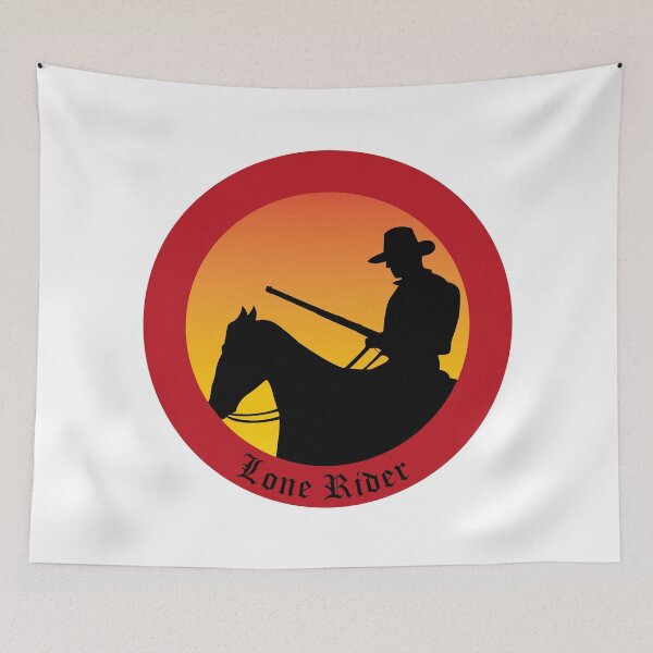 Item preview, Lone Rider at Sunset designed and sold by Notorious CodFather Designer Studio.