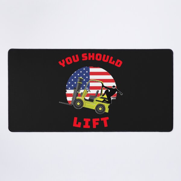 Item preview, Forklift Ninja, You Should Lift YR designed and sold by TeamsterLife.