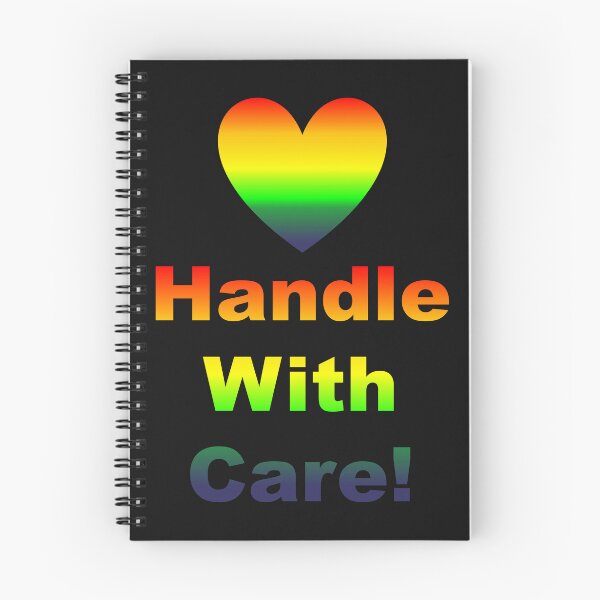 Item preview, Hearts are fragile...Handle with care Rainbow hearts because love is love!! designed and sold by Yinzer Gifts And More.