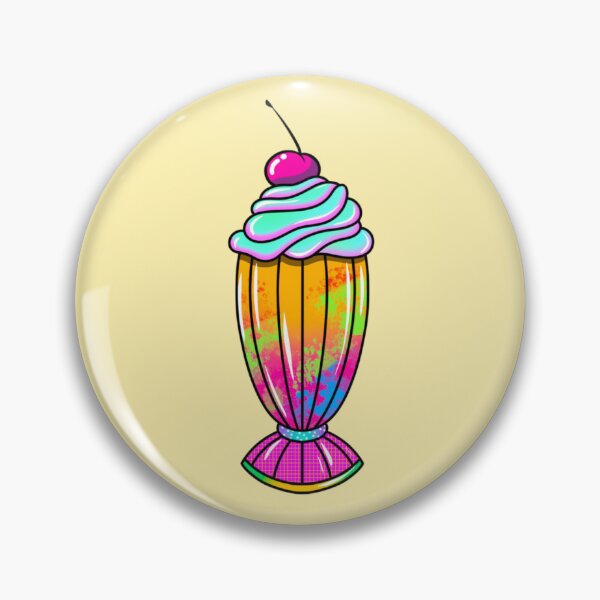 Item preview, Rainbow Milkshake with Splatter  designed and sold by reginarennart98.