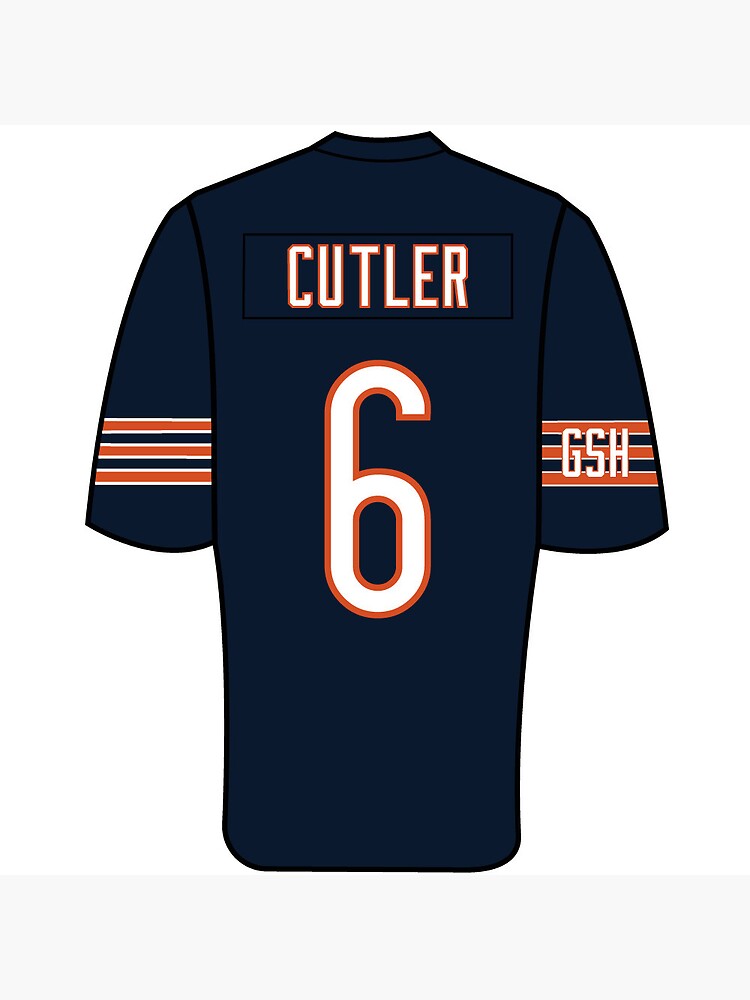 Jay Cutler Jersey Pin for Sale by bsweat