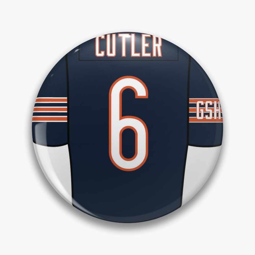 Jay Cutler Jersey Pin for Sale by bsweat