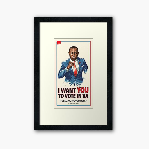 Vista previa del artículo con la obra «Alcalde Levar Stoney Póster», diseñado y vendido por whurk.