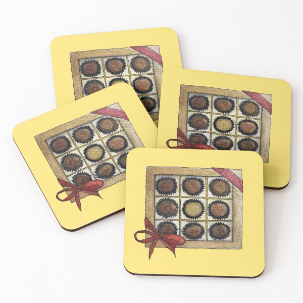 Item preview, Chocolate Red Gift Box designed and sold by JeysArtDesign.