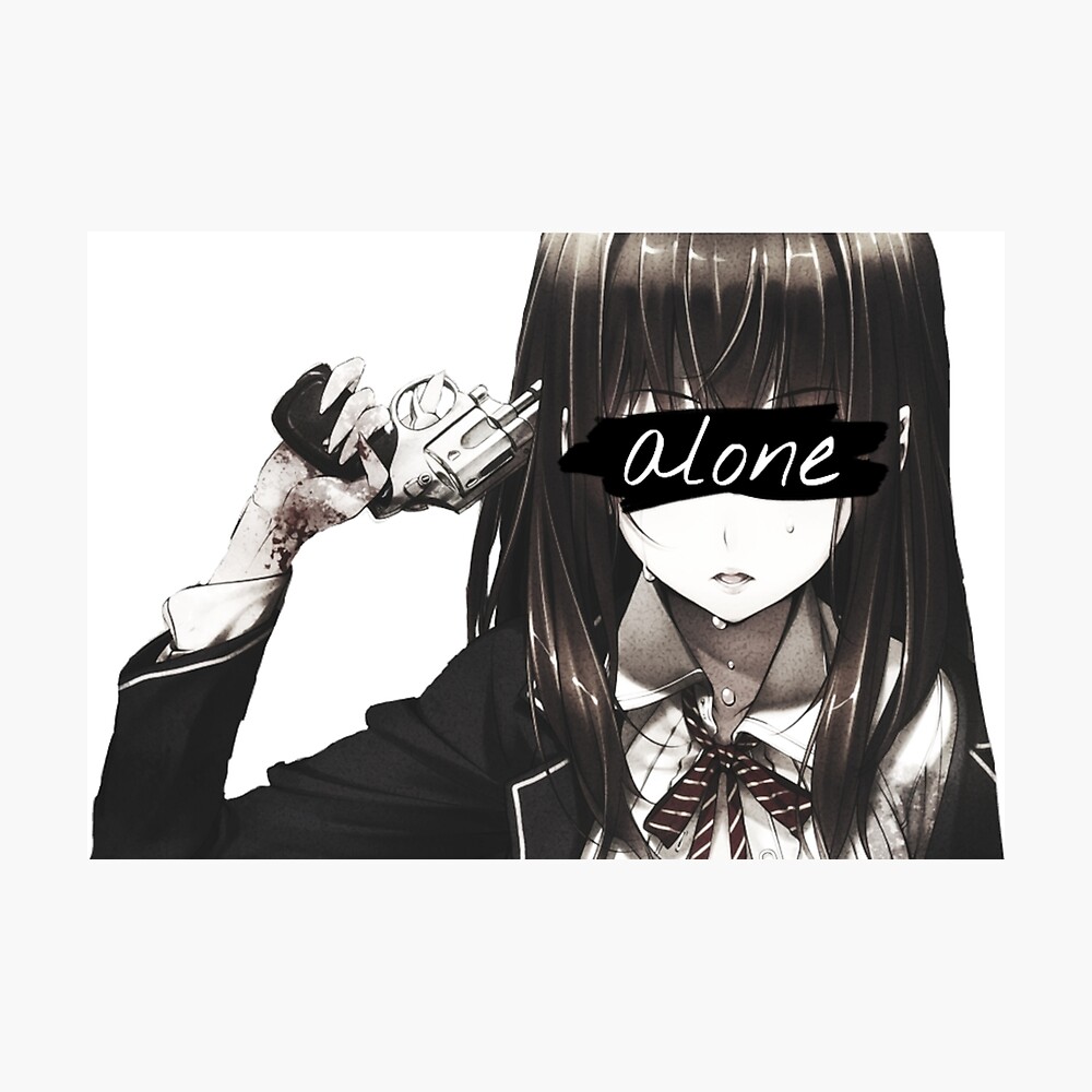 Anime alone girl