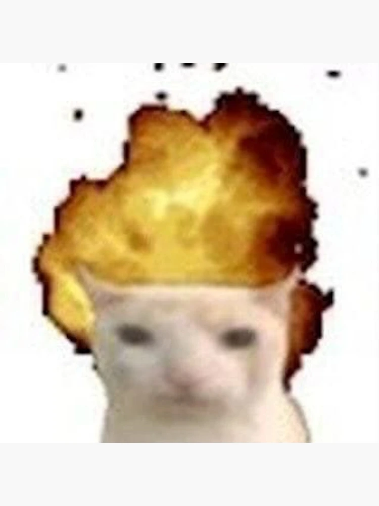 Thumbnail 4 of 4, Clock, exploding cat meme designed and sold by FunkisDesignes.