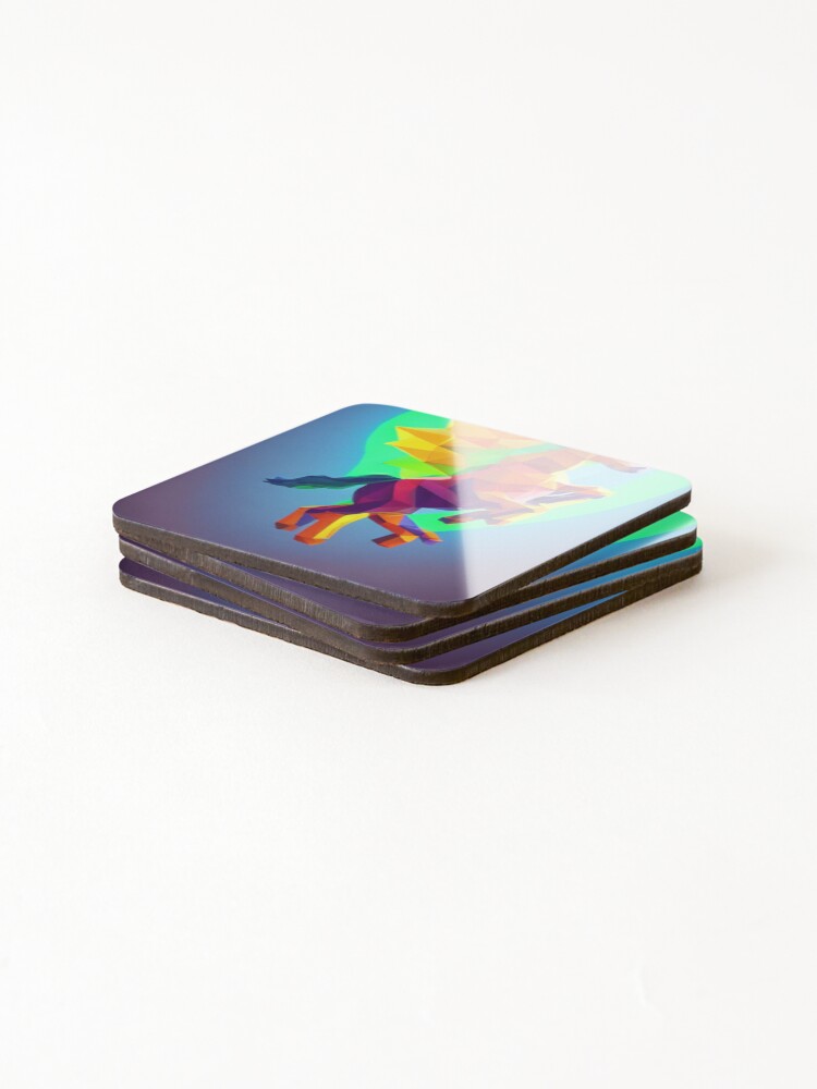 Thumbnail 4 of 5, Coasters (Set of 4), Fractal Ruckus designed and sold by Sub-Ruminations.