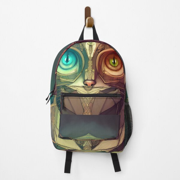 Item preview, Geometric Cat - Modern Digital Art designed and sold by Ai-michiart.