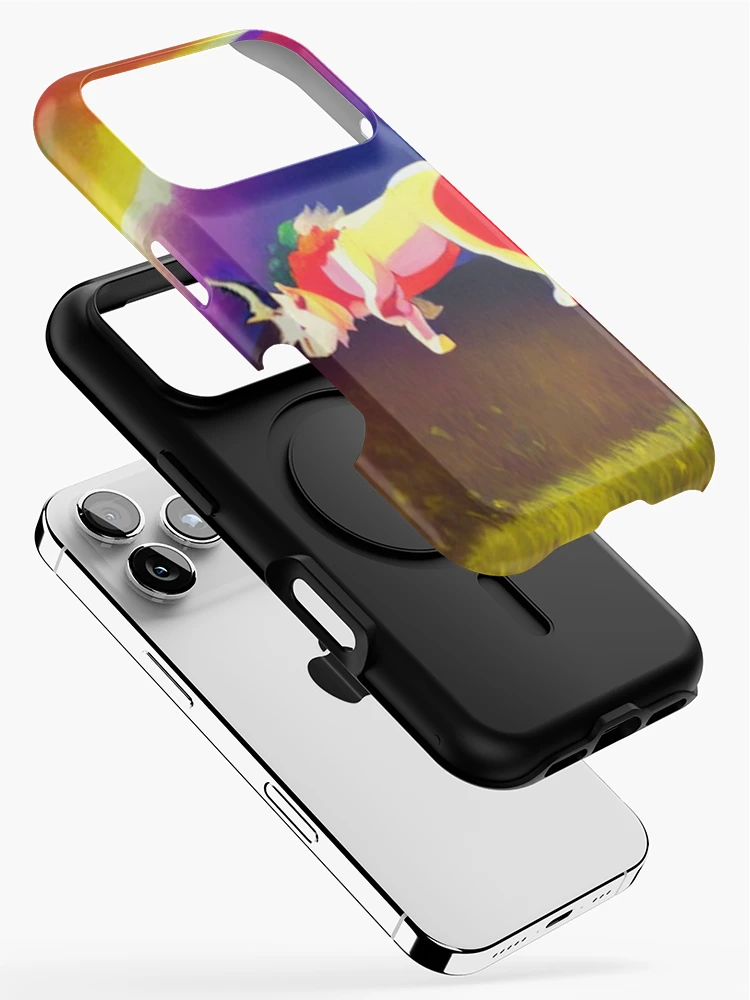 Aperçu 2 sur 4. Coque iPhone avec l'œuvre Grazing The Rainbow créée et vendue par Sub-Ruminations.