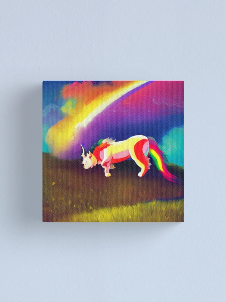 Imagen 1 de 3, Lienzo con la obra Grazing The Rainbow, diseñada y vendida por Sub-Ruminations.