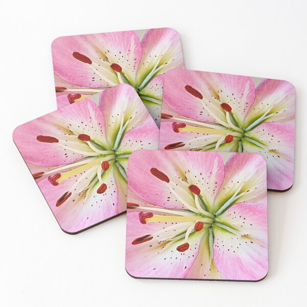 Item preview, Pink lily flower designed and sold by Pixtela ..