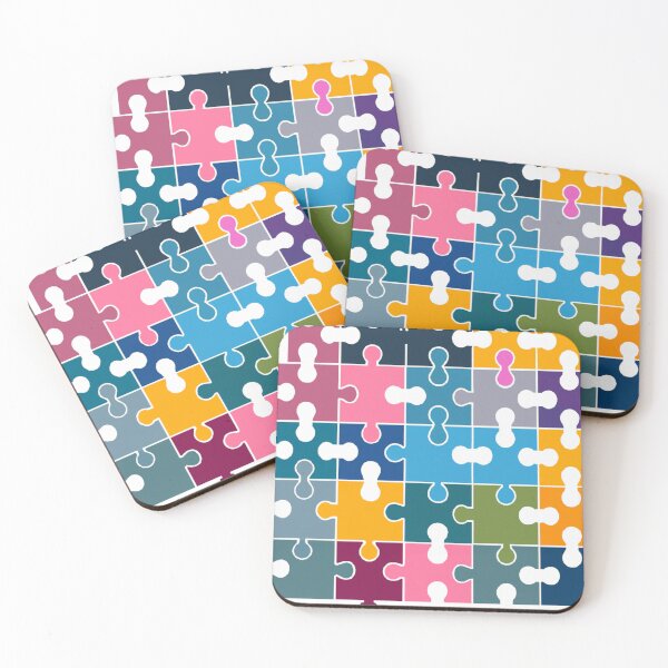 Item preview, Colorful Puzzle Pattern designed and sold by Azmi A.