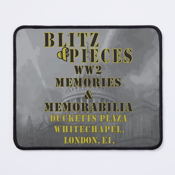 Item preview, Blitz & Pieces. WW2 memorabilia. Ducketts Plaza designed and sold by Dis-An-Dat.