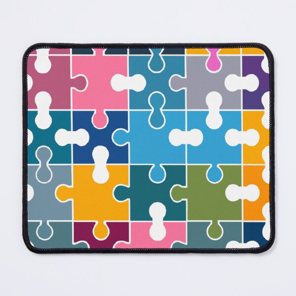 Item preview, Colorful Puzzle Pattern designed and sold by Azmi A.