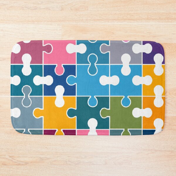 Item preview, Colorful Puzzle Pattern designed and sold by Azmi A.