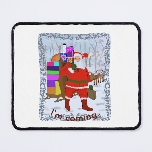 Item preview, Samta Claus Is Coming designed and sold by Eklectikos.