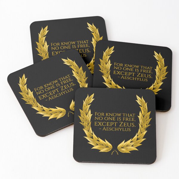Item preview, God loves to help him who strives to help himself. - Aeschylus designed and sold by Styrman.