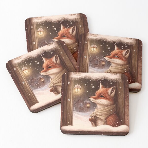 Item preview, Cute Red Fox designed and sold by MasartDesigns.