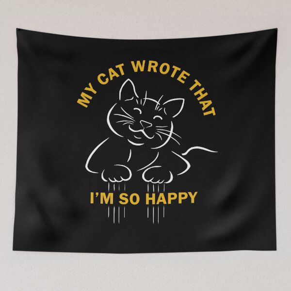 Item preview, my cat wrote that designed and sold by TeeHDesigner.