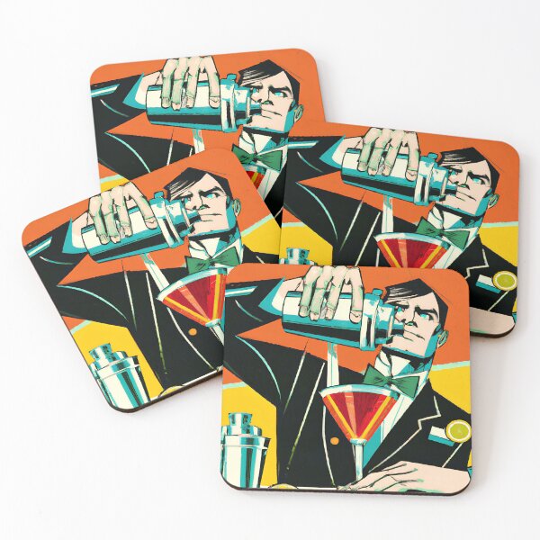 Item preview, 60's Negroni Barman - Ai Art designed and sold by Mitch-Angelo.