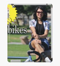Live 4 Bikes Biker Chick Fixie Girl iPad Case/Skin