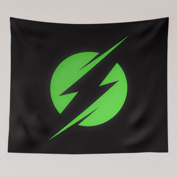 Item preview, Green Lightning Bolt Thunder designed and sold by FexianWorks.