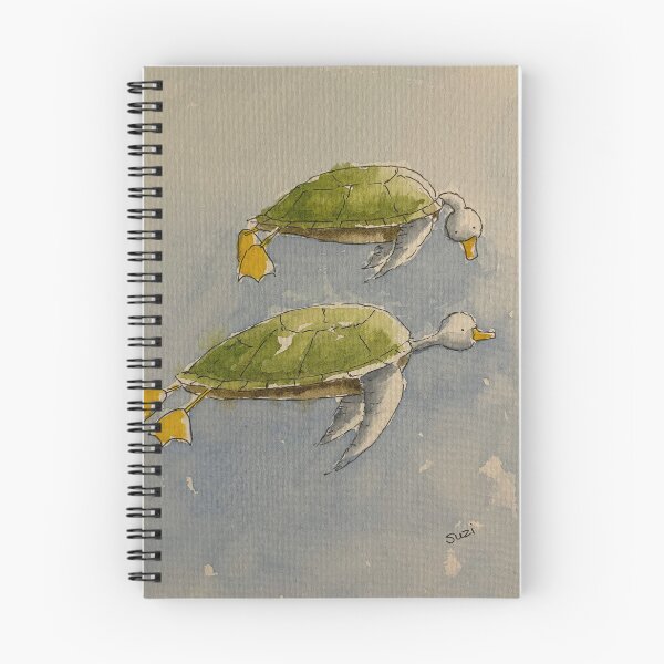 Item preview, Two turtle ducks designed and sold by SketchingDoctor.