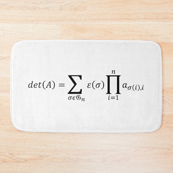 Item preview, Definition Of The Determinant - Math And Linear Algebra designed and sold by ScienceCorner.
