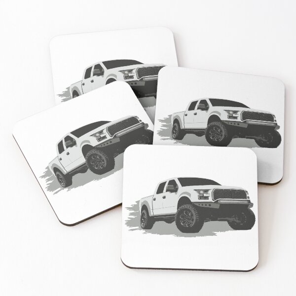 Item preview, White F150 pickup designed and sold by mfzmfz.
