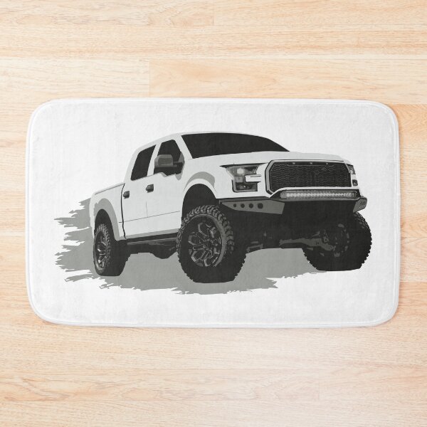 Item preview, White F150 pickup designed and sold by mfzmfz.