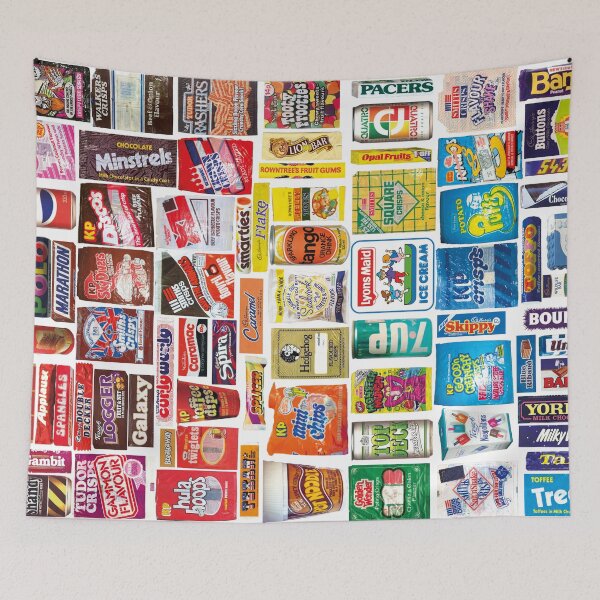Item preview, NDVH Retro Snacks designed and sold by Nik’s T-Shirts.