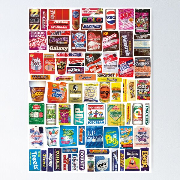 NDVH Retro Snacks Poster