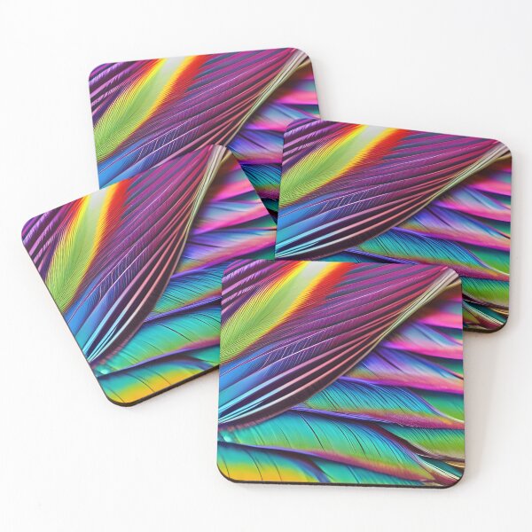 Item preview, Rainbow Feathers  designed and sold by GGG-AI.