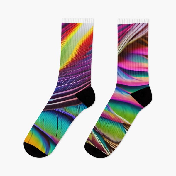 Item preview, Rainbow Feathers  designed and sold by GGG-AI.