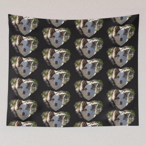 Aperçu de l'œuvre Aime les border collies créée et vendue par Whisperingpeaks.