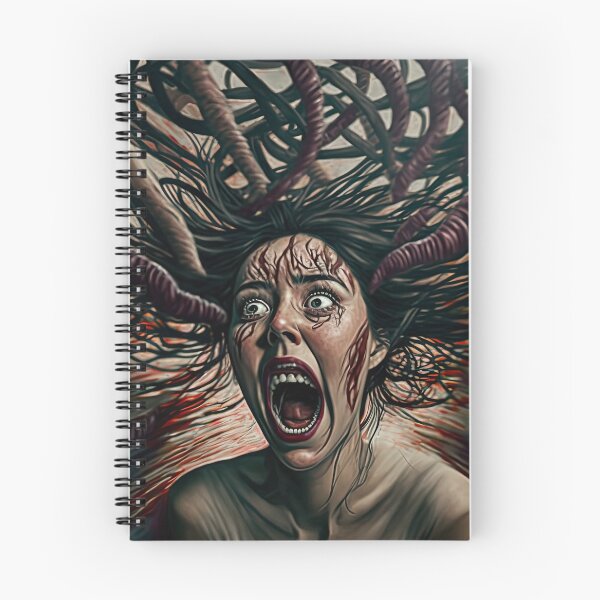 Item preview, Weird bizarre art with crazy human anxiety theme designed and sold by mrlongfield.