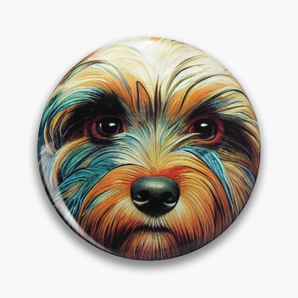 Item preview, Astronaut Yorkie Puppy Nr. 9 designed and sold by thesupremewiz.