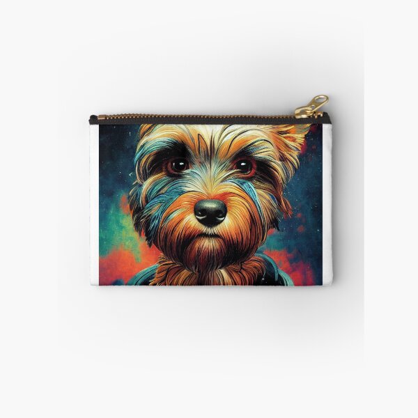 Item preview, Astronaut Yorkie Puppy Nr. 9 designed and sold by thesupremewiz.