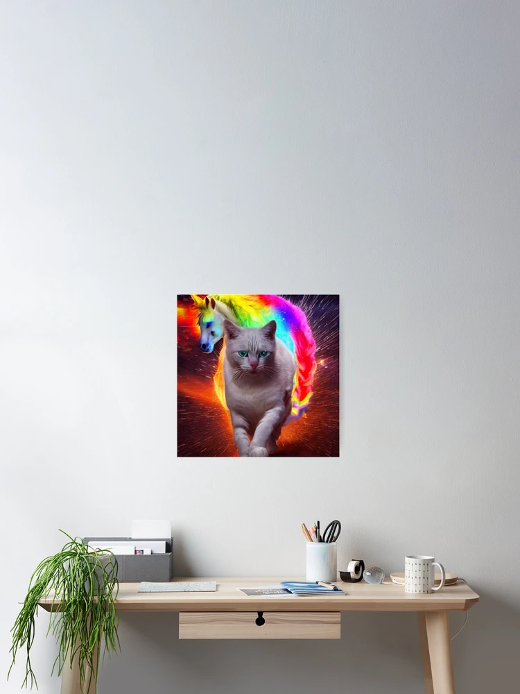 Thumbnail 2 von 3, Poster, Rainbow Kitty Does Not Play designt und verkauft von Sub-Ruminations.