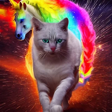 Vorschaubild zum Design Rainbow Kitty Does Not Play von Sub-Ruminations
